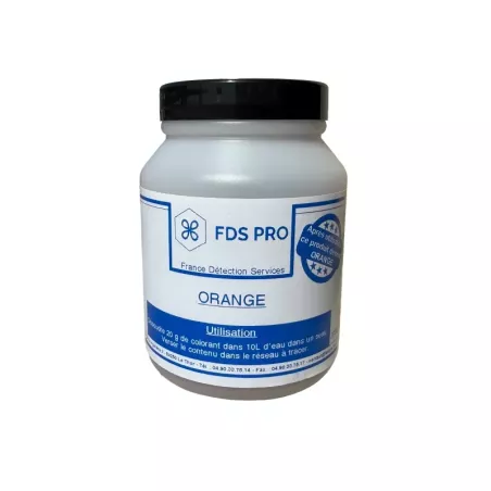 Colorant de traçage orange 200g