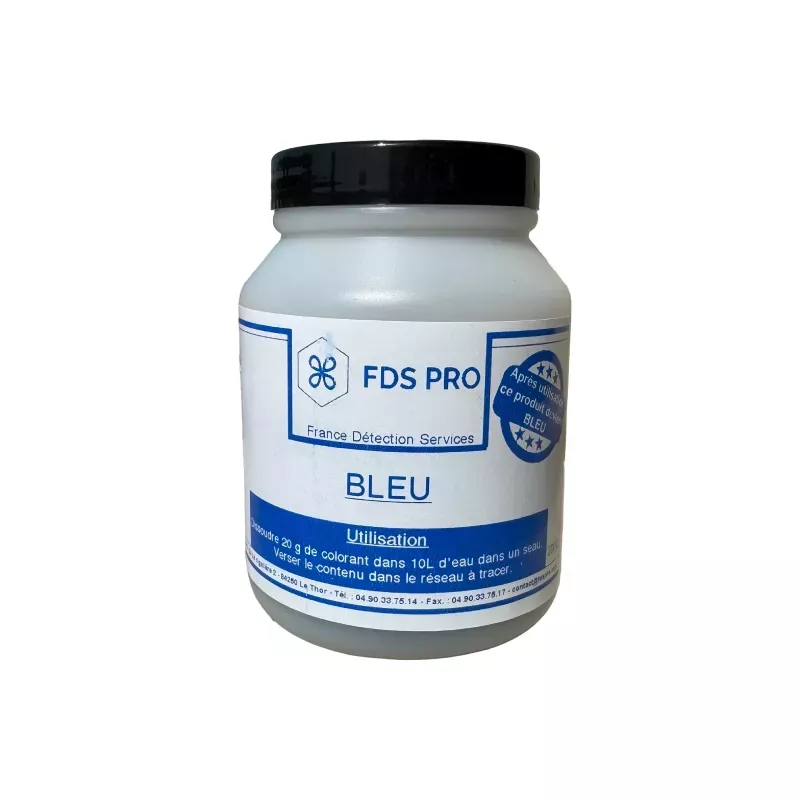 Colorant de traçage bleu 200g