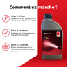 fluorescéine intense UV COLOR rouge