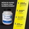 Colorant traceur jaune recherche de fuites