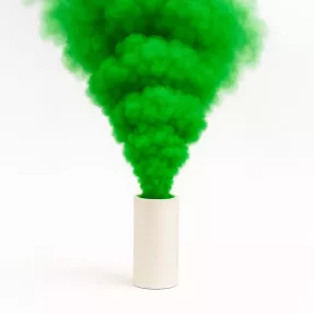 Cartouche fumigène vert 180s/55m3 | fumée dense rapide