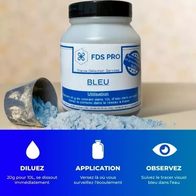 Colorant de traçage bleu