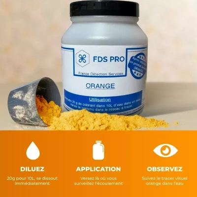 Colorant de traçage orange fluorescéine
