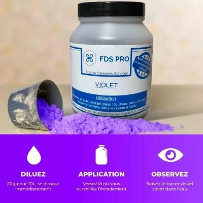 Colorant de traçage violet