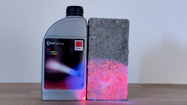 Fluorescéine fuite plomberie