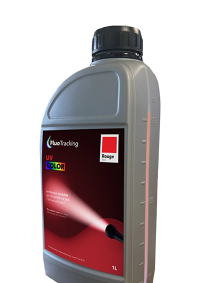 Colorant de traçage par fluorescéine UV Color Rouge